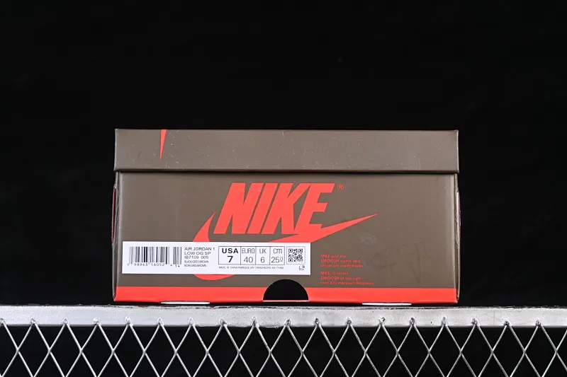 All Categories Air Jordan Jordan Series Basketball Shoes Air Jordan 1 Low High-end Customized Low-top Sneakers Travis Scott